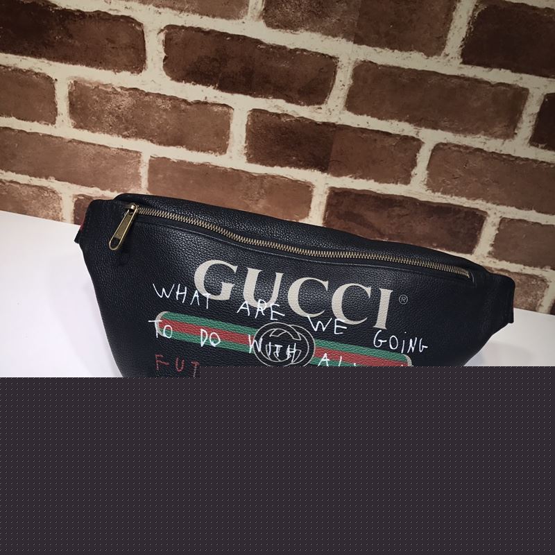 G*u*i waist & chest packs